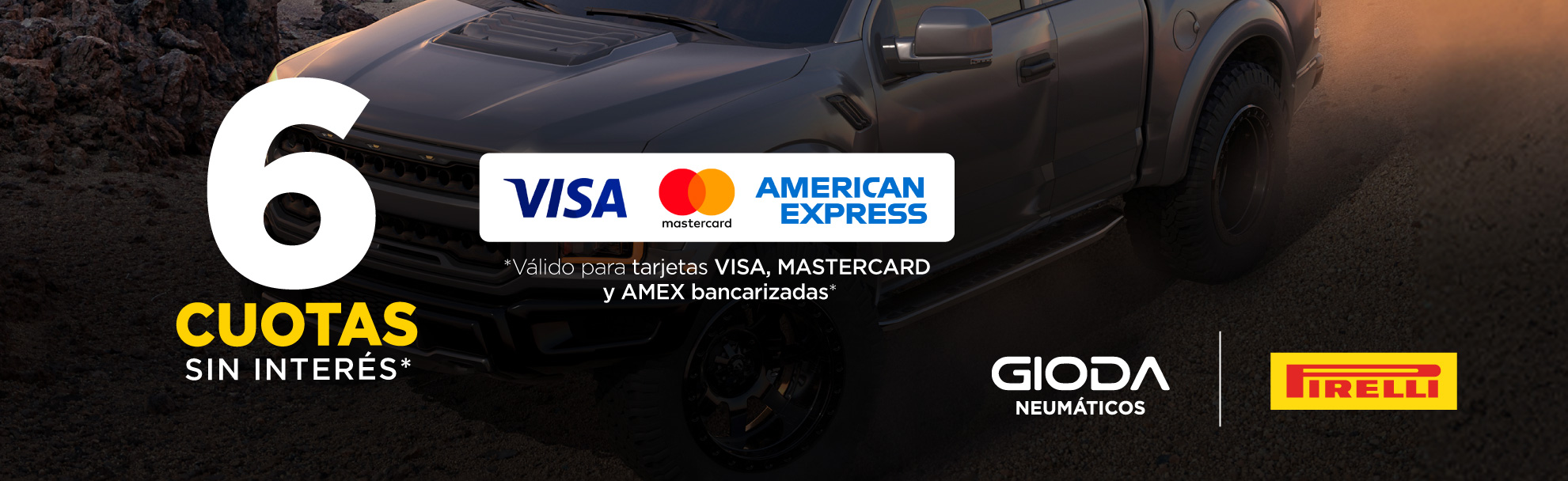 6 cuotas sin interes