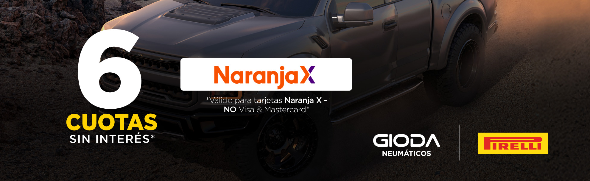6 Cuotas Naranja